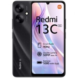 Smartphone Xiaomi Redmi 13C 4GB/ 128GB/ 6.74'/ 5G/ Negro - Imagen 1